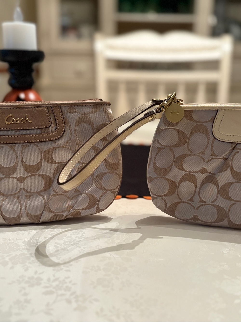 Pair of Coach Wristlets